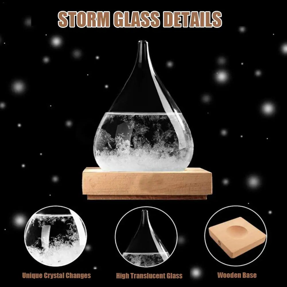 Storm Glass Prévision Météo Jouet scientifique