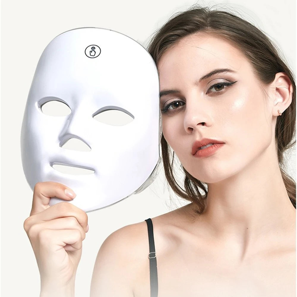 Masque de beauté à LED pour soins de la peau