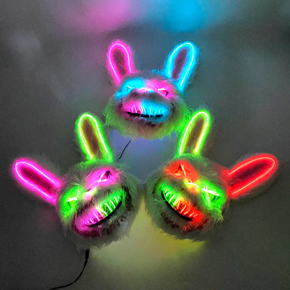 Masque LED Lapin Sanglant