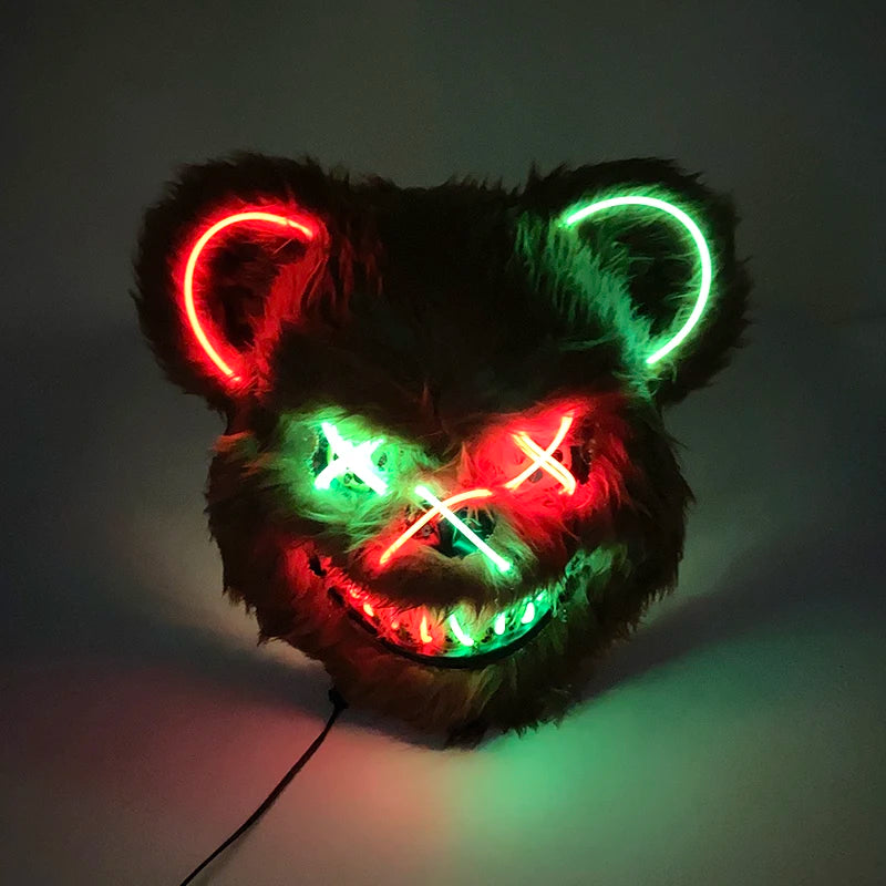 Masque LED Lapin Sanglant