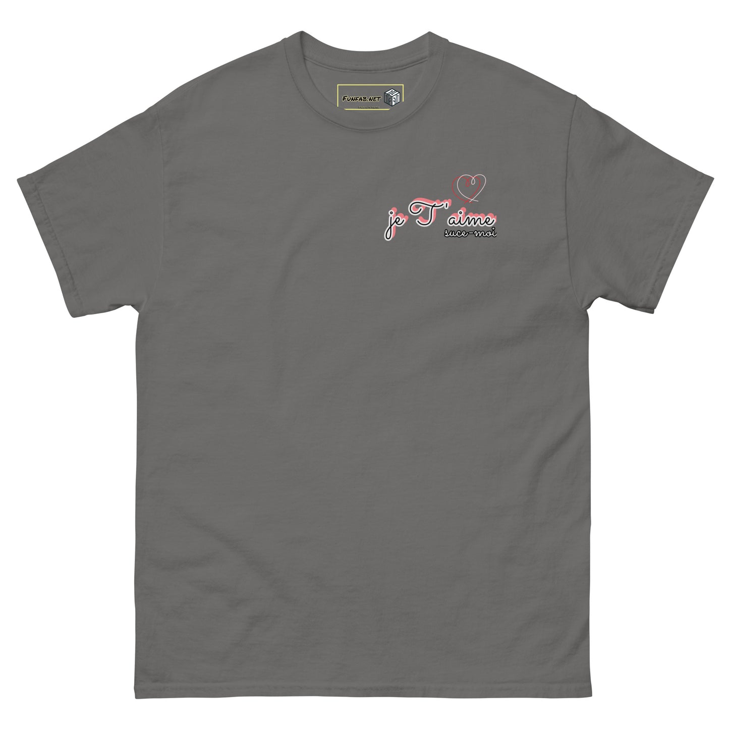 T-shirt 100% coton - Je t'aime sauce moi